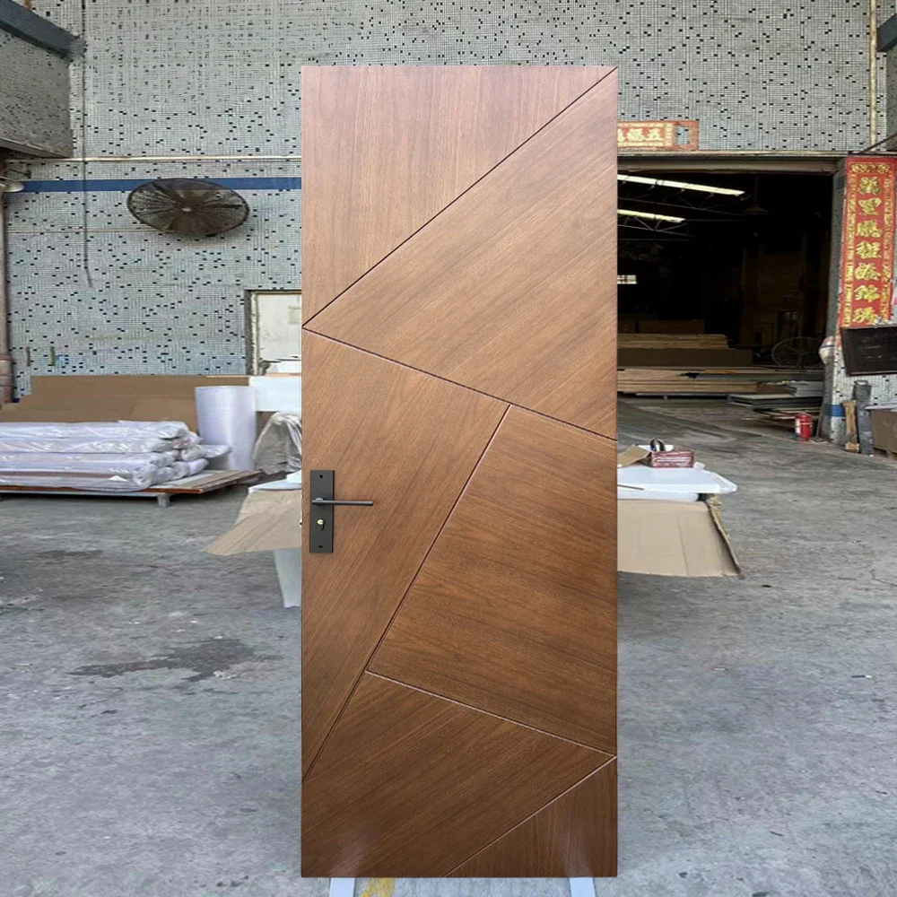 Prettywood Американская квартира Prehung Дизайн Деревянные панели Интерьер Современная