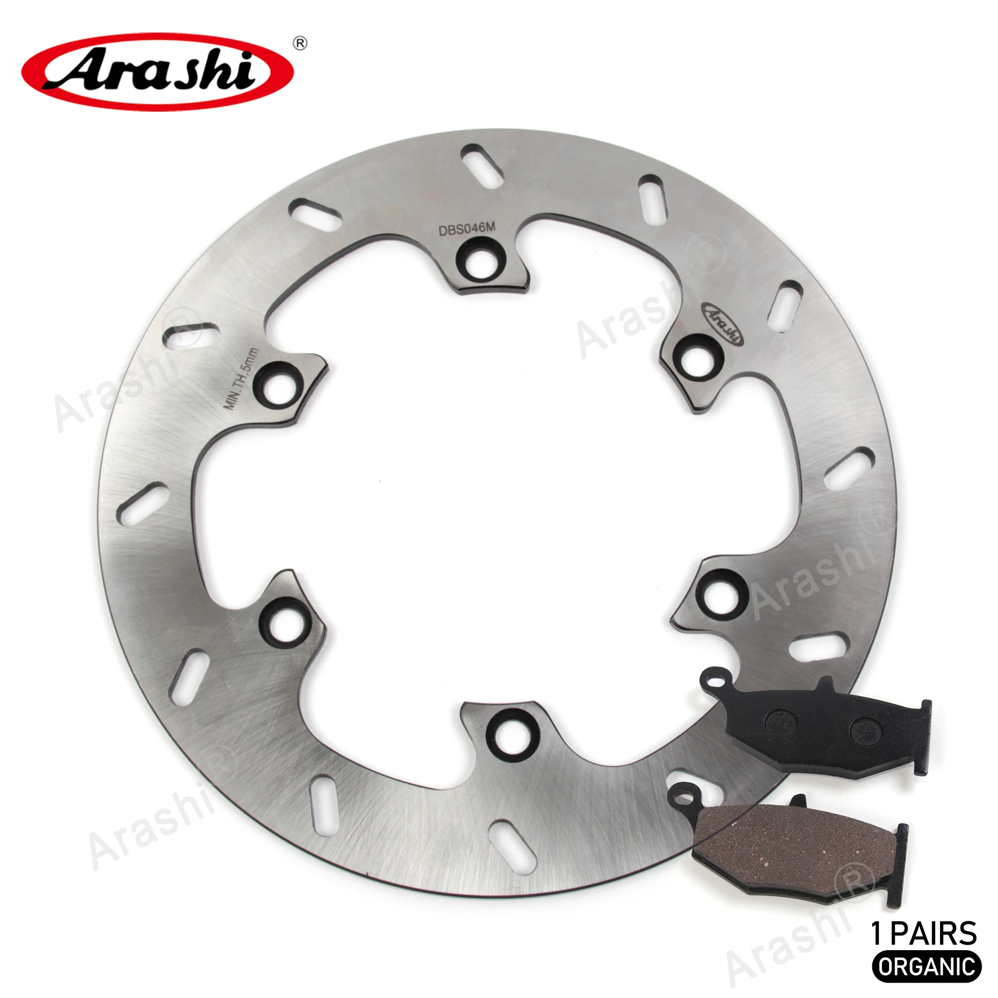 

Arashi CNC Rear Brake Disc Rotor Brake Pad For SUZUKI GSX R B-KING 1300 2008 2009 2010 GSXR GSX-R1300 GSXR1300 Disk Plate