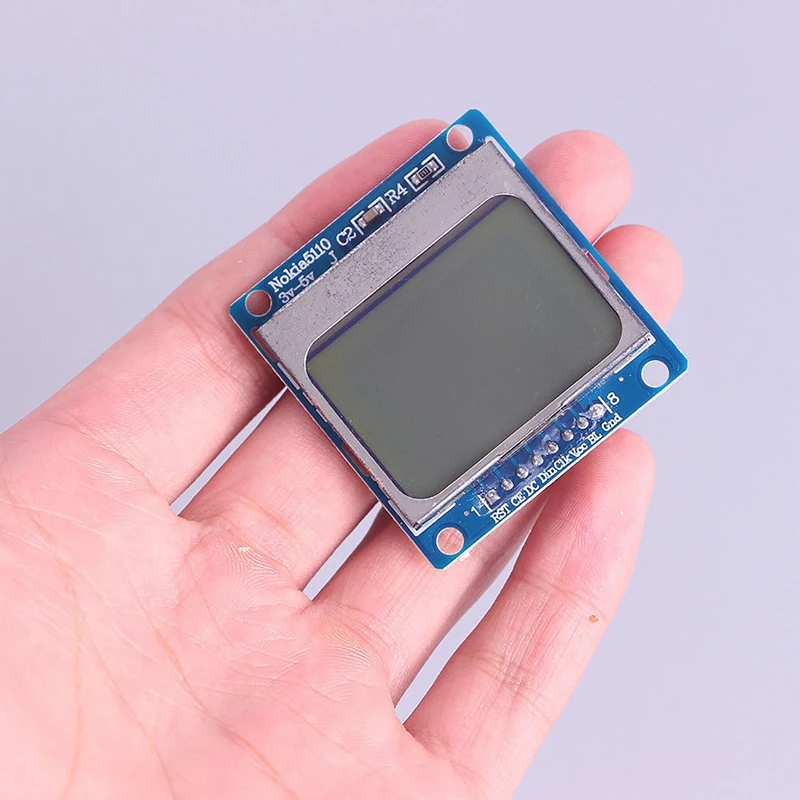 

DIY White/Blue 84 * 48 Nokia 5110 LCD Display Screen Module Module for Arduino