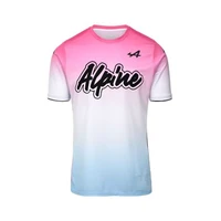 alpine f1 team official website hot selling f1 shirt mens formula one racing suit summer beach style t shirt quick drying large