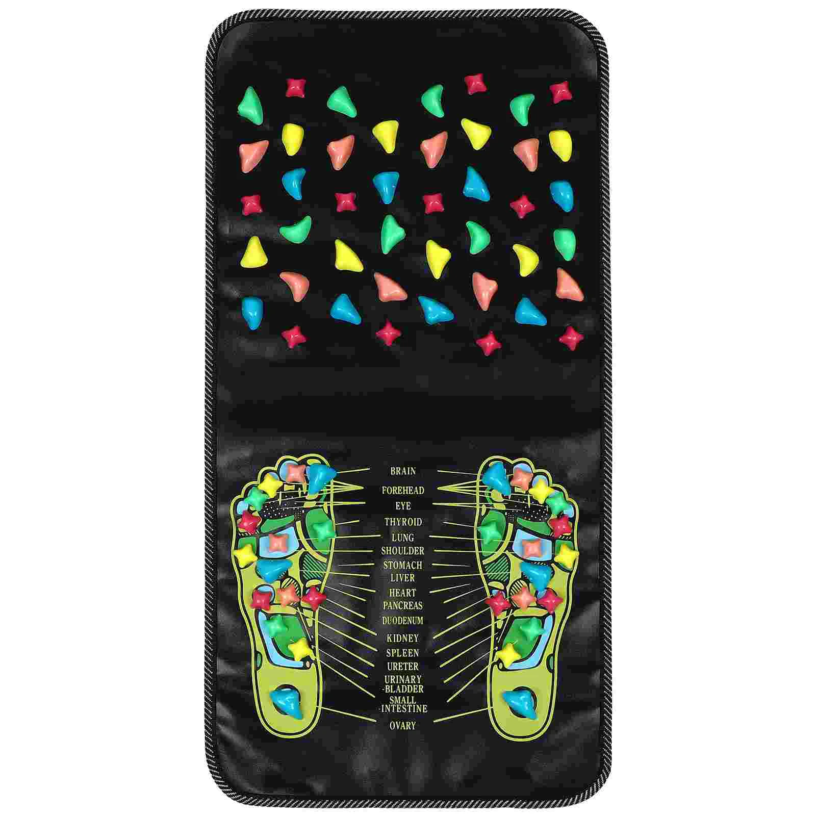 

Foot Massage Cushion Mat Sole Tool Stone Road Pad Walking Massager Pads Pp Board