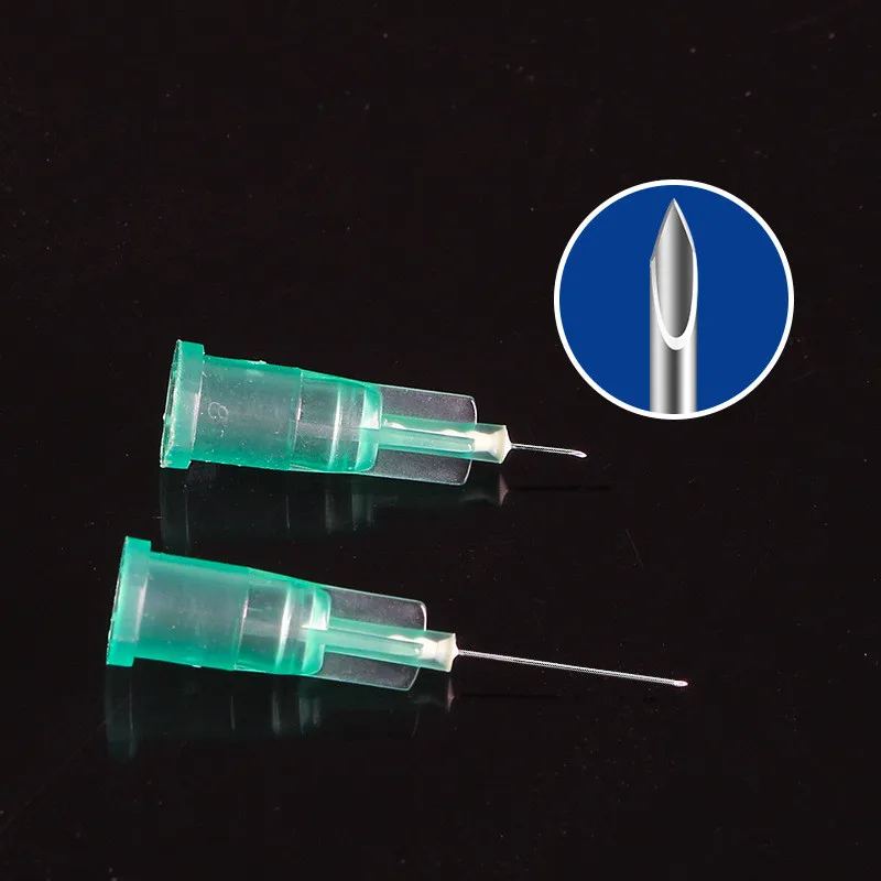 Disposable Sterile 30G 32G 13/4 MM Acne Picking Needle Beauty Micro-Needle Water Light Needle Beauty Anti-wrinkle