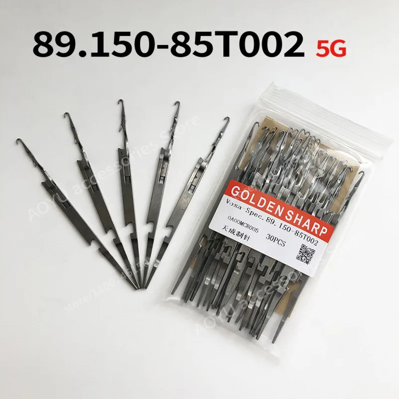 Фото 150 шт. GOLDEN SHARP Vosa-Spec. Иглы 89.150-85T002 5G для компьютеризированных плосковязальных машин №3