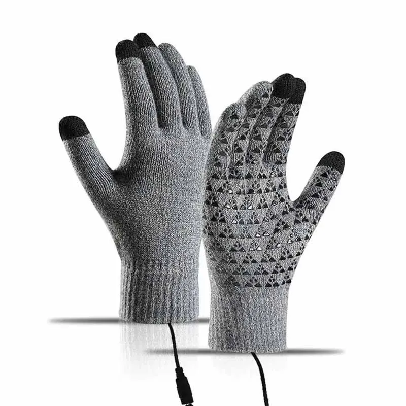 

Зимние велосипедные перчатки Guante перчатки с подогревом USB грелка для рук лыжные перчатки Guantes Moto нескользящие перчатки для верховой езды для рыбалки кемпинга