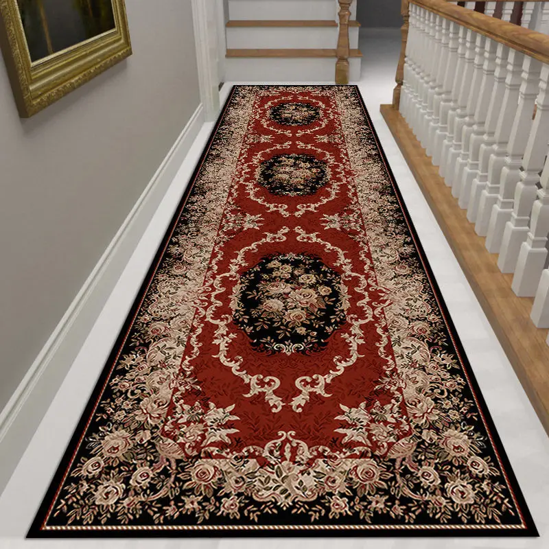 

Home Decor Abstract Geometric Lobby Carpet For Stairway Hallway Decor Corridor Aisle Party Wedding Anti Slip Area Rugs