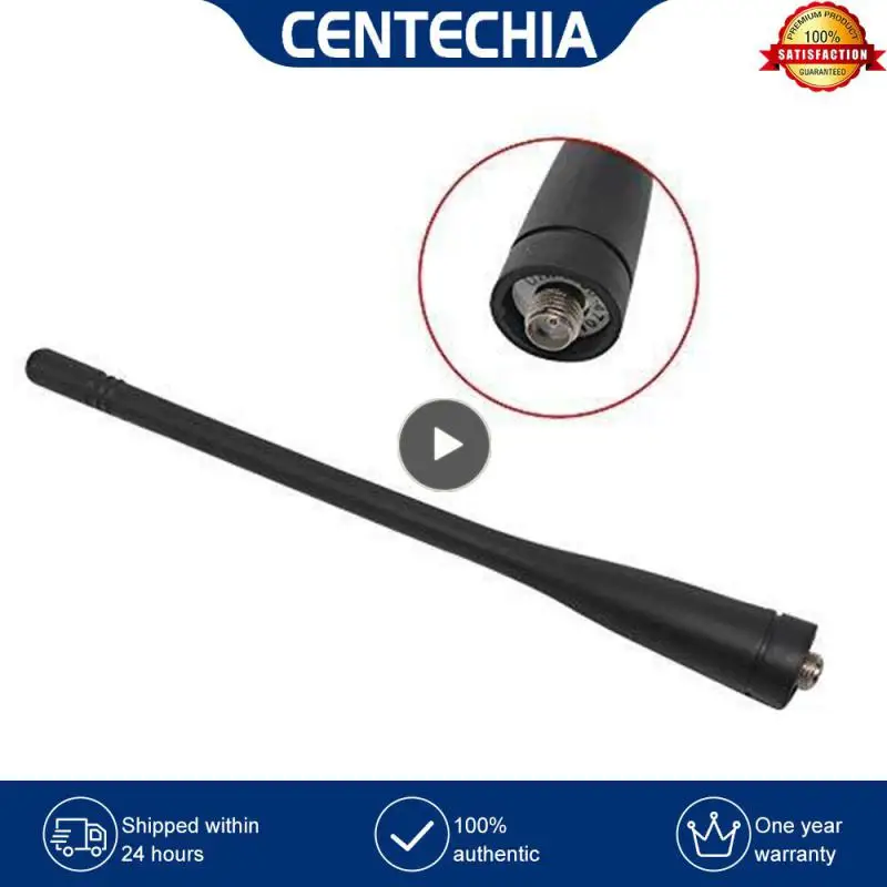

Female 17cm Dual Frequency Easy To Install Dual Segment Antenna Non-slip Surface Material Anti-jamming Wide Versatility Antenna
