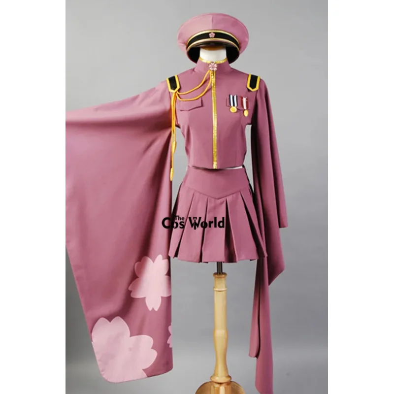 Тысяча вишневых деревьев Senbonzakura Miku кимоно униформа наряд аниме костюмы для
