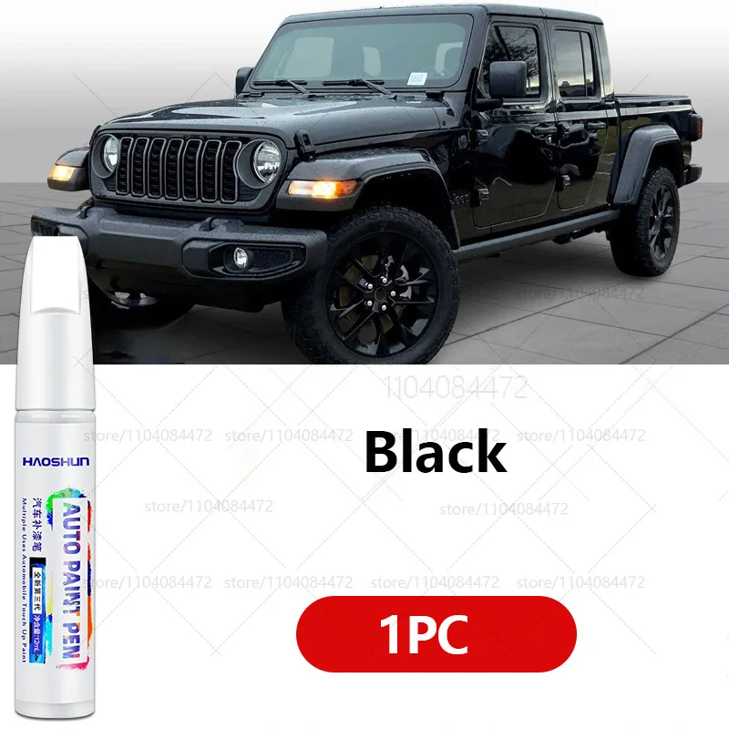 

Ручка для ремонта автомобильной краски для JEEP GLADIATOR RUBICON 2018-2025 аксессуары для ремонта царапин краска черный красный PRC белый PW7 синий PBJ