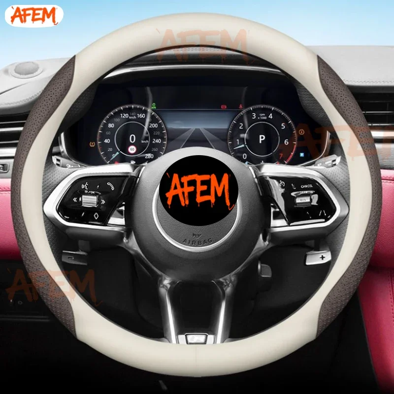 Фото Кожаный чехол на руль автомобиля, нескользящий, для Jaguar X F S Type XF 250 260 XE XFR E F I Face Xj X350 X351 Xjl, аксессуары №2