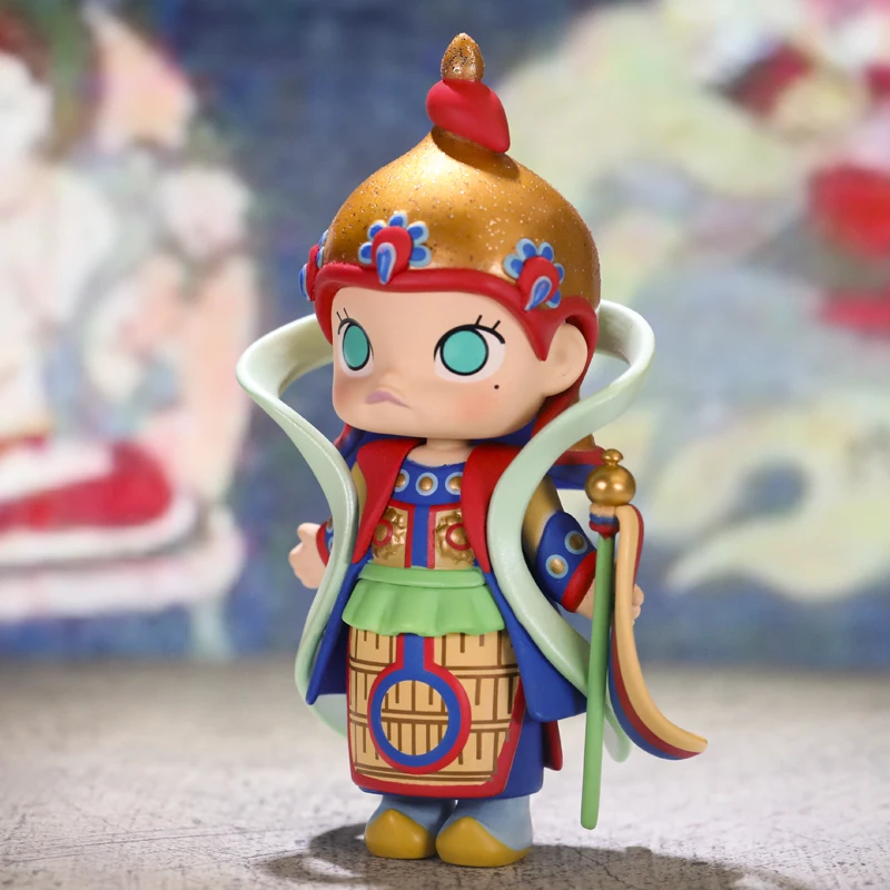 

55TOYS Molly The King Gesar Figurine Cute Action Kawaii Animal Toy Figures Doll Birthday Gift Kid