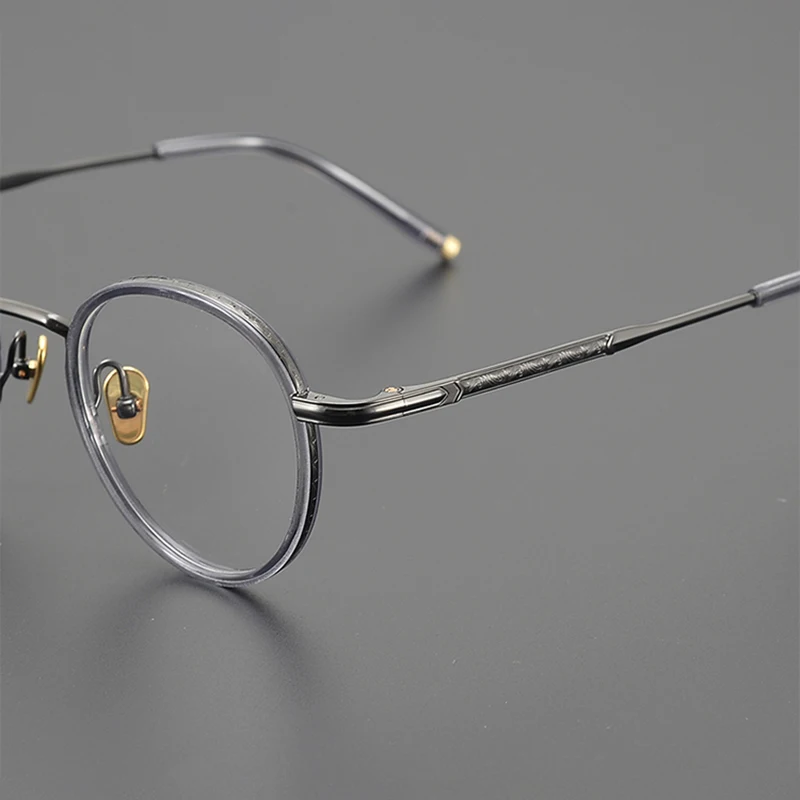 Оправа для очков Мужская с круглой оправой литературные оптические Рецептурные
