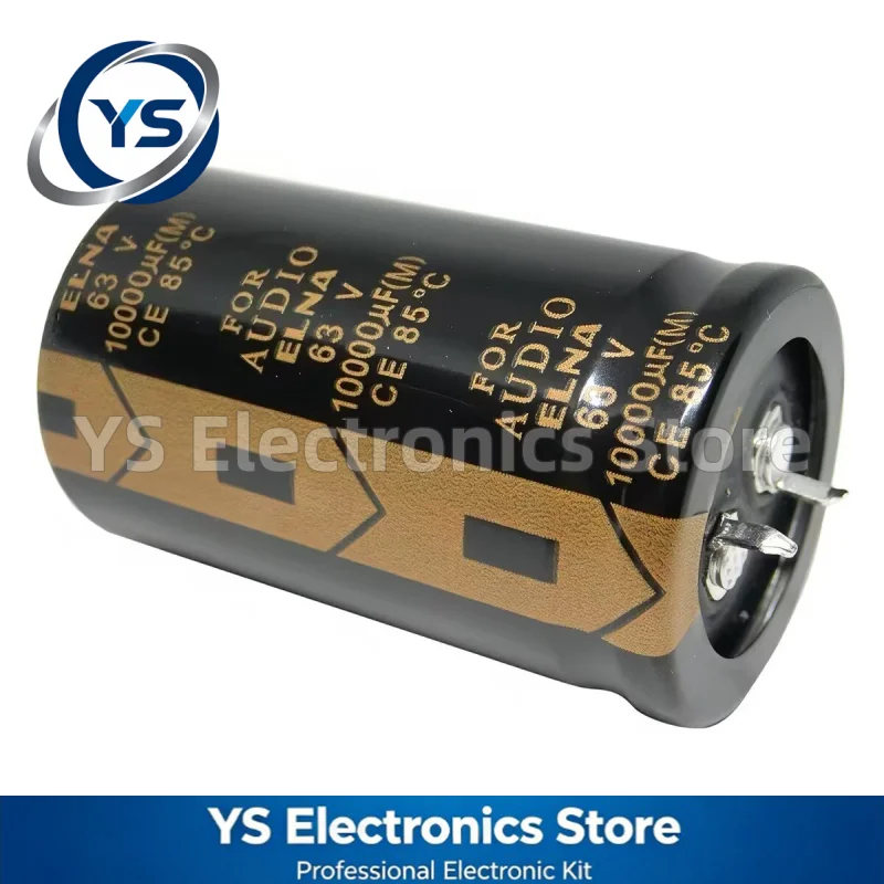 Фото Конденсатор ELNA для аудио 63V10000UF 30x50мм 10000UF63V 63V 10000UF LAO Hifi фильтр усилителя оригинальный LAO-63V103MS47PX # Б 20% №5