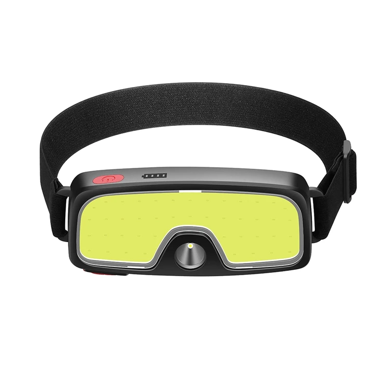 

COB Headlights Outdoor Household Portable LED Headlight USB Rechargeable Head Light Lamp Hiking Head Light Lamp