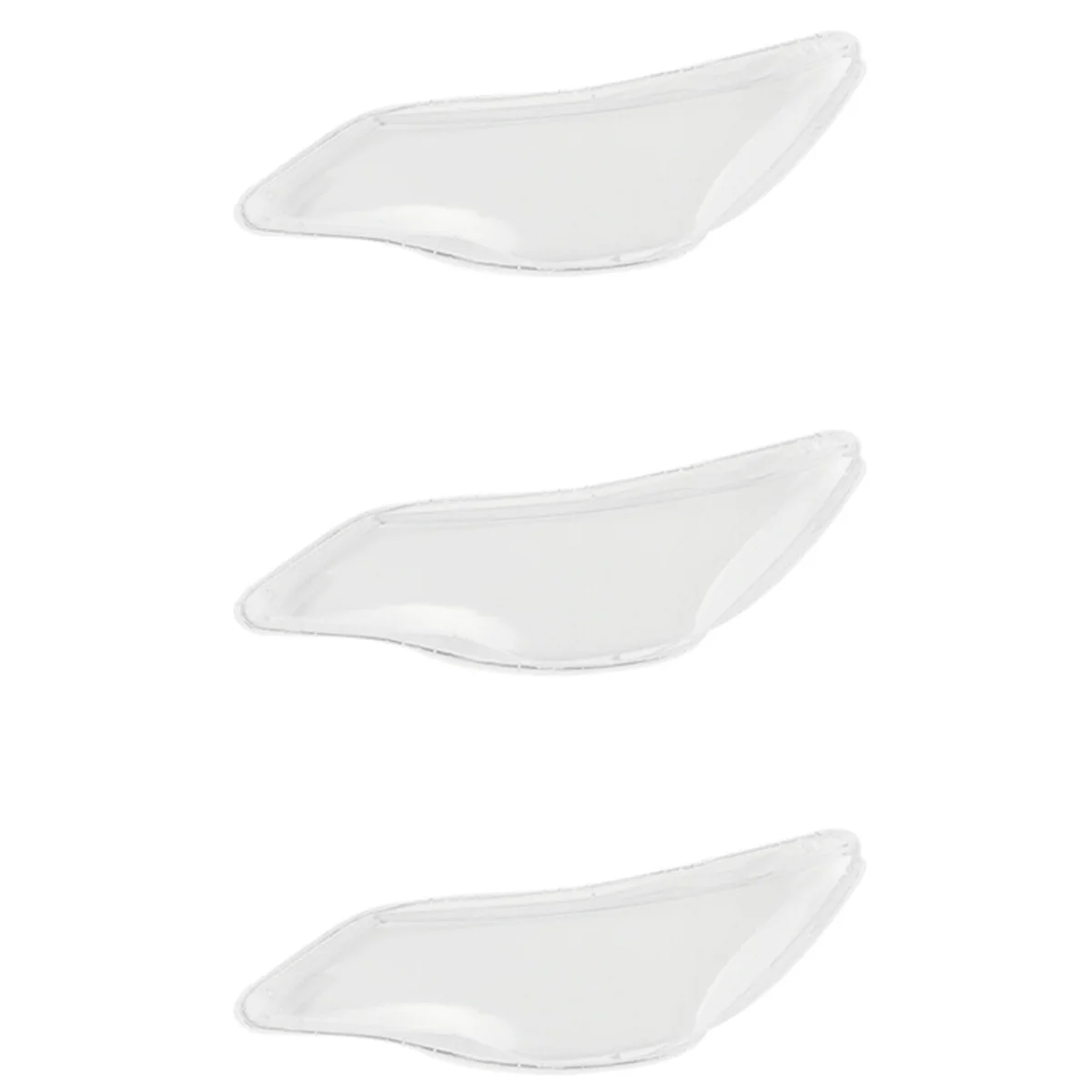 

3X Car Front Left Side Headlight Clear Lens Lamp Shade Shell Cover for 2006 2007 2008 Honda Civic FD