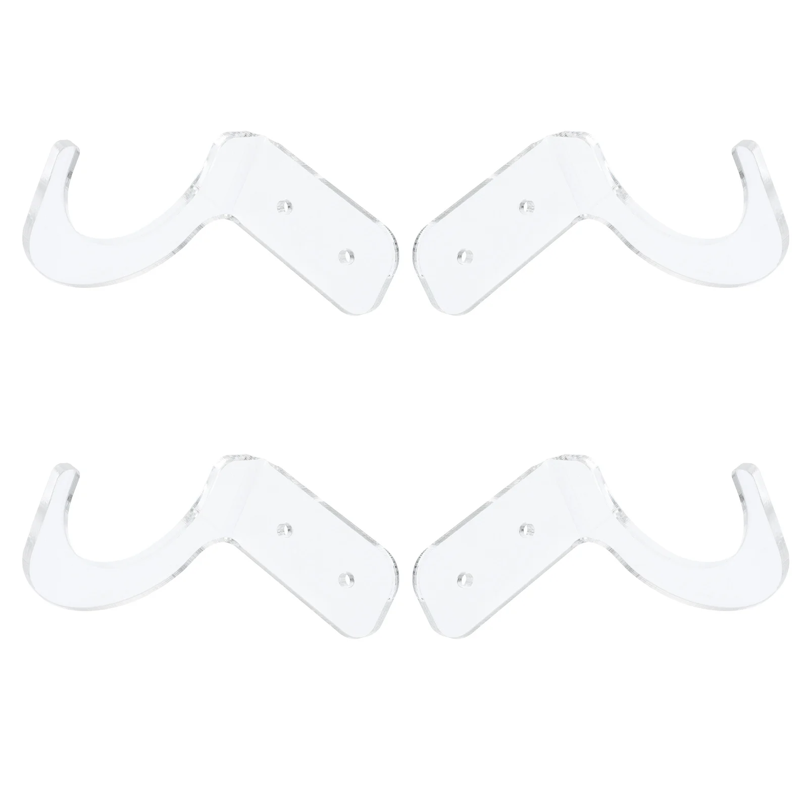 

Wall Mount Baseball Bat Stand: 4pcs Baseball Bat Wall Mount Holder Horizontal Display Rack Hanger Softball Bat Wall Holder