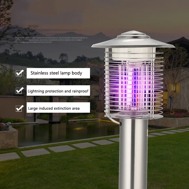 Уличная лампа-ловушка для комаров BROTHER водонепроницаемый светодиодный