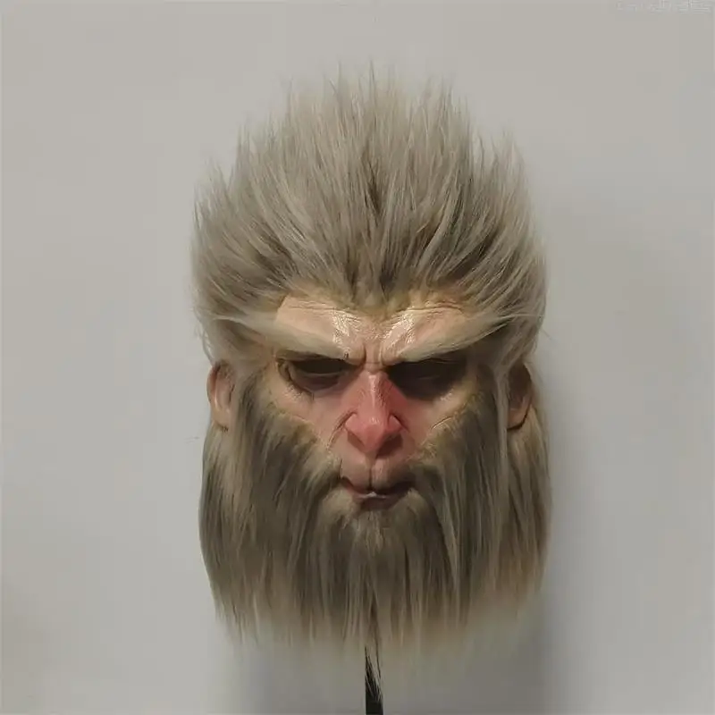 Qi Tian Da Sheng Wukong головной убор вокруг игры Destiny Хэллоуин Cos латексная маска одежда