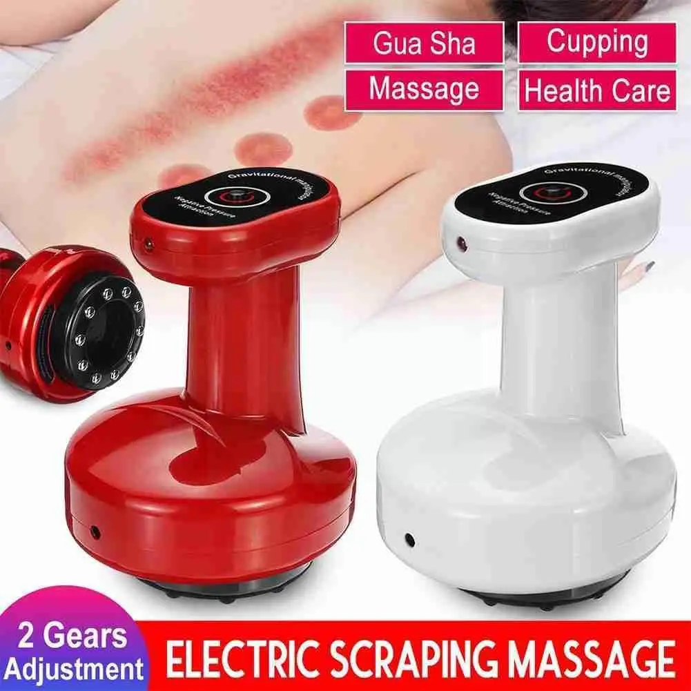 

Electric Cupping Massager Vacuum Suction Cups Apparatus Body Anti Scraping Fat Burning Slimming Device Meridian Cellulite E6u0