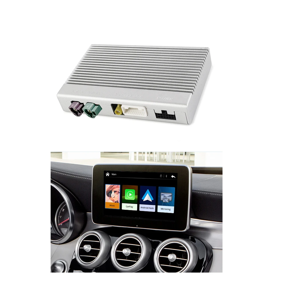 

Road Top AirPlay Wireless CarPlay Box NTG5 NTG5.1 Android Auto Module for Mercedes Benz A-Class W176 CLA C117 X117 GLA X156