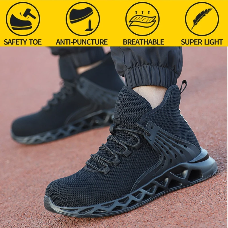 Safety Shoes With Metal Toe Indestructible Ryder Shoe Work B