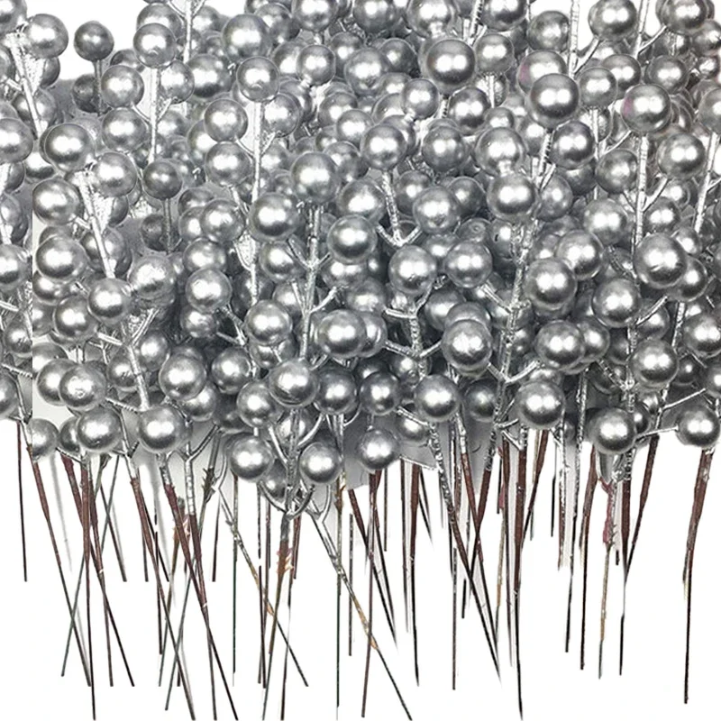 

Искусственные красные ягоды для венка Рождество