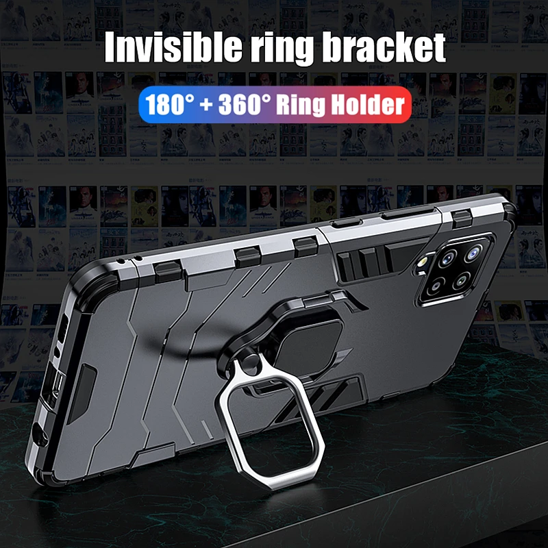 Защитный чехол для Samsung Galaxy A52S A53 A32 A22S A72 A54 A34 A24 A51 A50 M21 M51 M22 M12 M32 M23 M33 M31S Magnet Cover on.