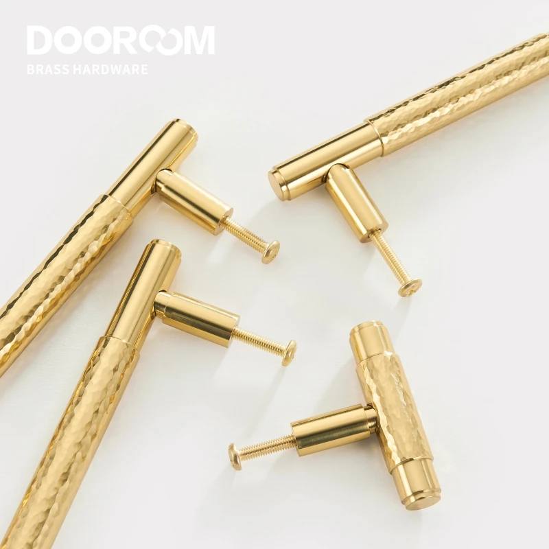 Dooroom латунные мебельные ручки современный сверкающий золотой шкаф комод Обувной