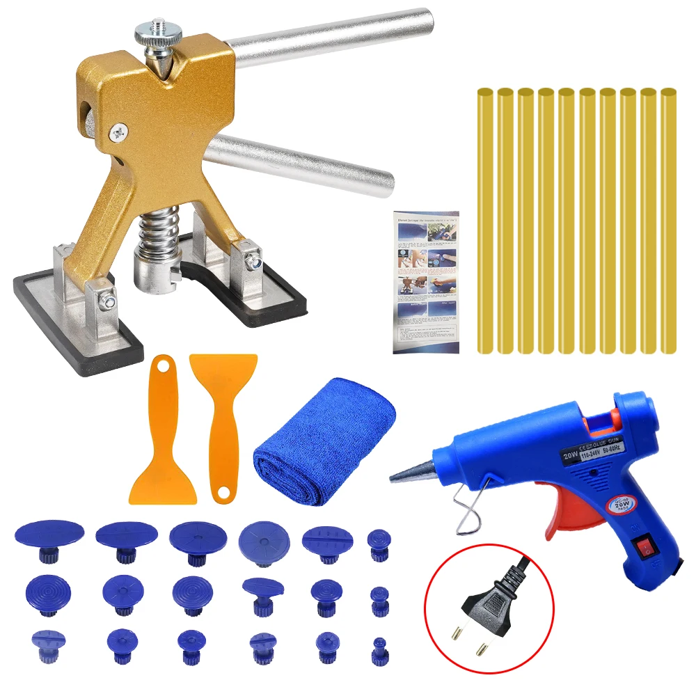 

Автомобильный прибор для удаления вмятин без краски, присоска для удаления вмятин, набор инструментов для удаления вмятин на автомобиле