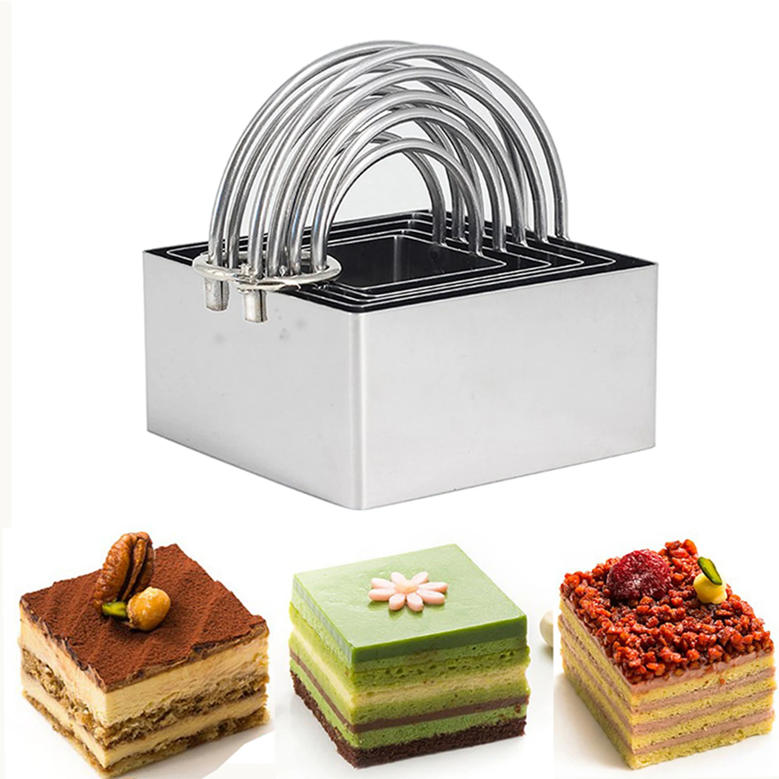 

Полезная форма для выпечки мусса, форма для приготовления рисовых шариков, жареных яиц, форма для выпечки муссов для приготовления тортов, к...