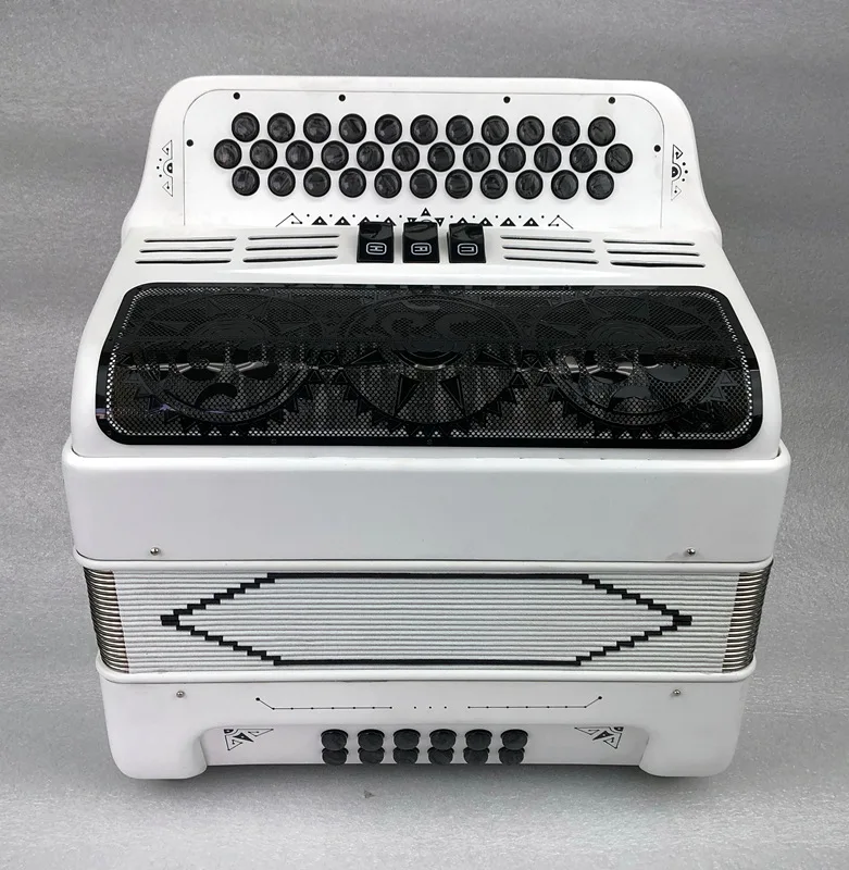 Сделано 34 клавиши 12 басов пианино аккордеон с регулируемыми ремешками сумка для