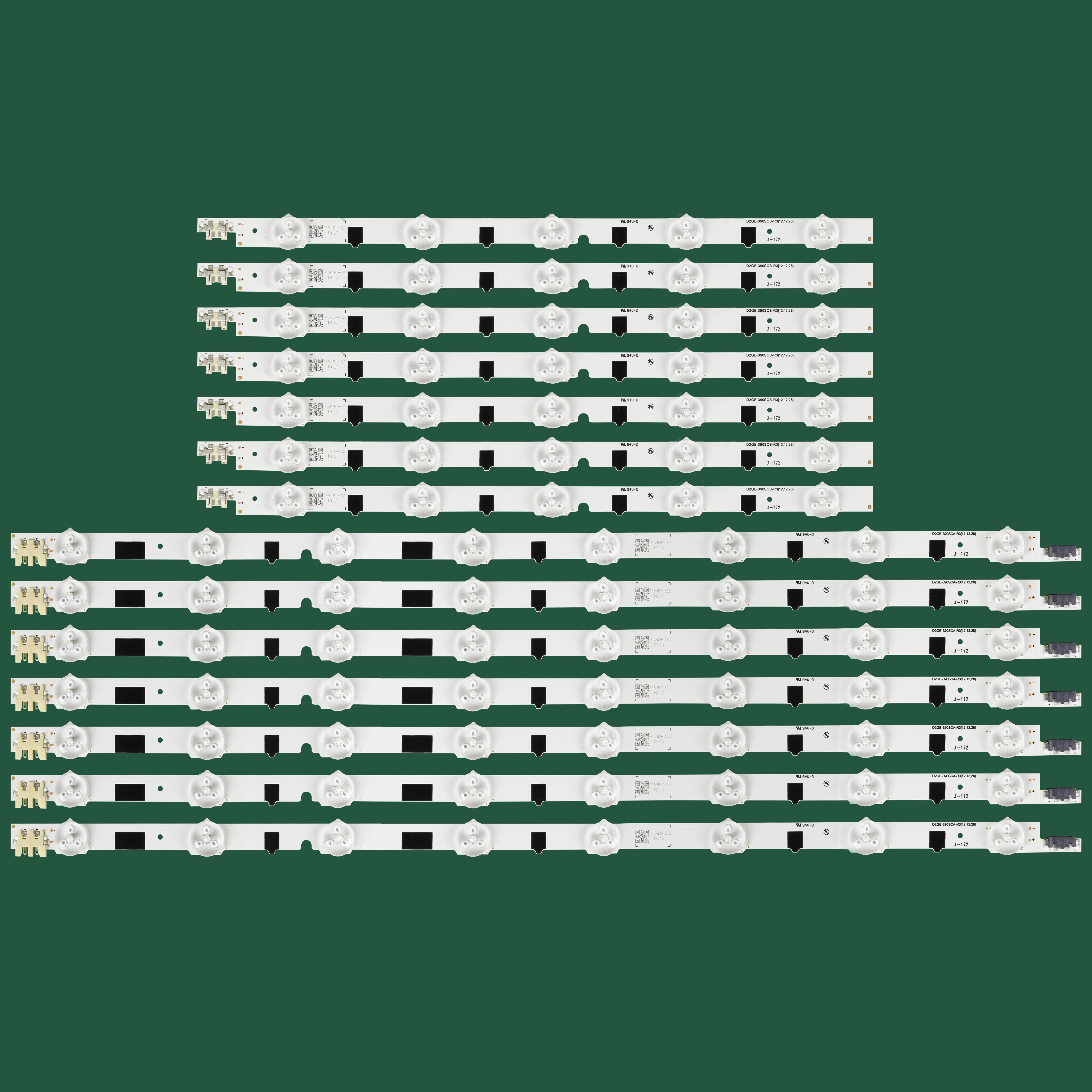 

New 12set=168pcs LED strip for Samsung UA39F5088AR 2013SVS39F L 8 R 5 BN96-25302A BN96-25303A D2GE-390SCA-R3 D2GE-390SCB-R3