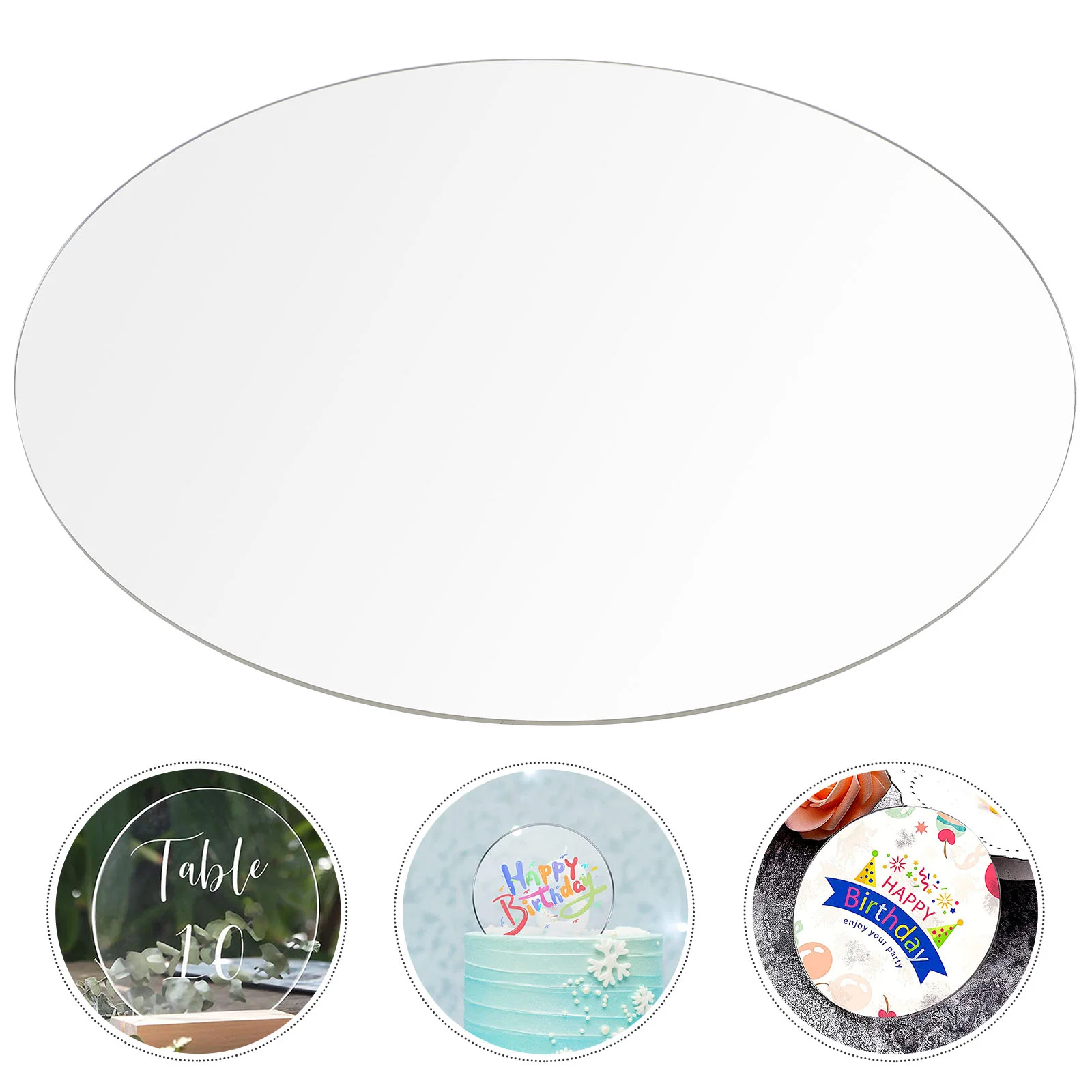 

2 шт., прозрачные акриловые диски для рукоделия