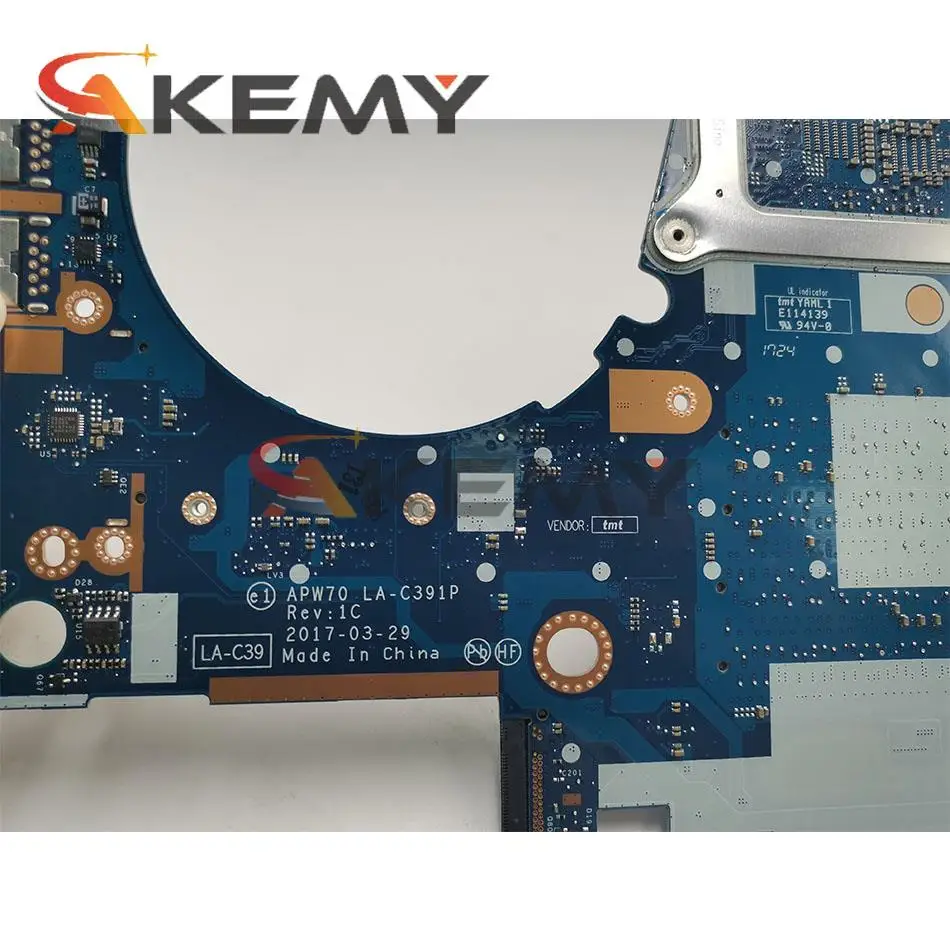 Материнская плата для ноутбука HP ZBook 17 G3 с процессором SR2FU i7-6820HQ DDR4 848304-001 848304-501