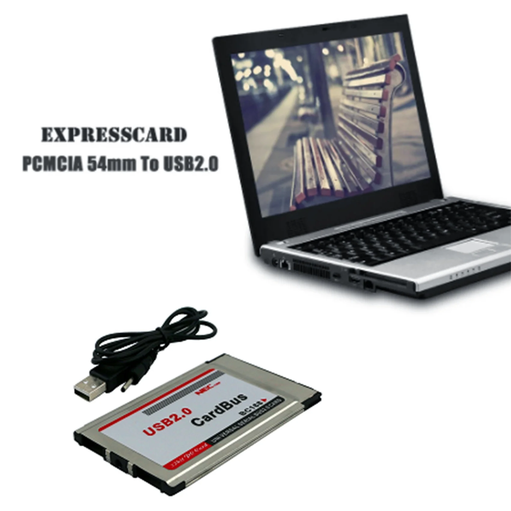

Адаптер PCMCIA-USB 2,0, кардшина, 2 порта, 480 м