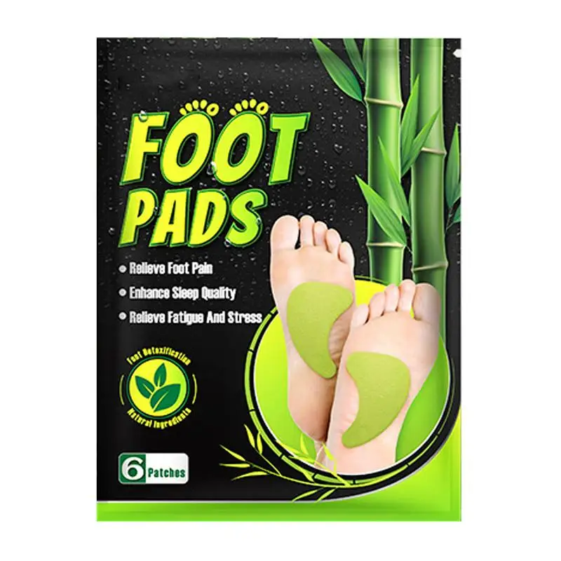 

6pcs Foot Patch 6pcs Foot Pads Detoxifying Foot Patches Body Cleansing Pads Make You Feel Better Perfect For Travel Or Home Use