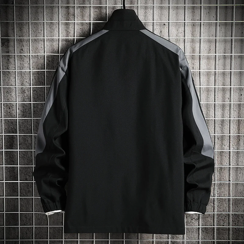 Men's Jacket Spring and Autumn New Korean Fashion Trend Casual Sports Suit Men's Wear with A Cool Work Clothes Breathable Coat