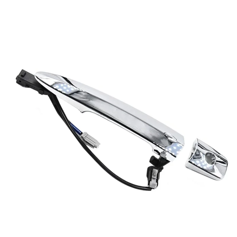 Хромированная передняя левая и внешняя дверная ручка для Nissan Leaf Sentra Maxima Murano 806469N00A