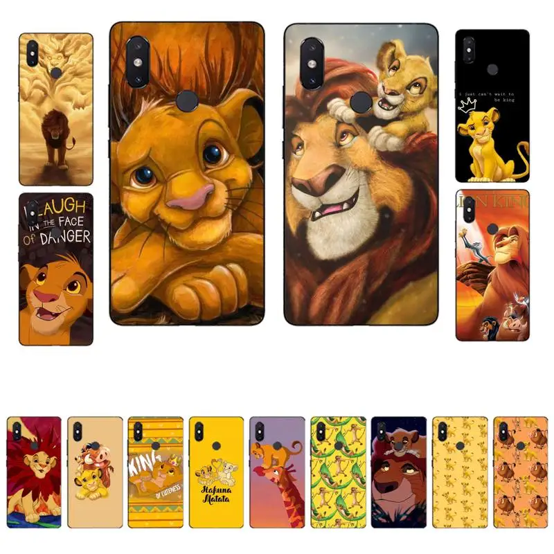 

Disney The Lion King Phone Case for Xiaomi mi 8 9 10 lite pro 9SE 5 6 X max 2 3 mix2s F1