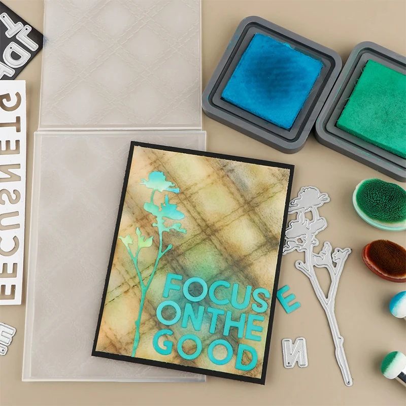 3d текстура Градиент тиснение папка-стегание-дубовая бумага карточка