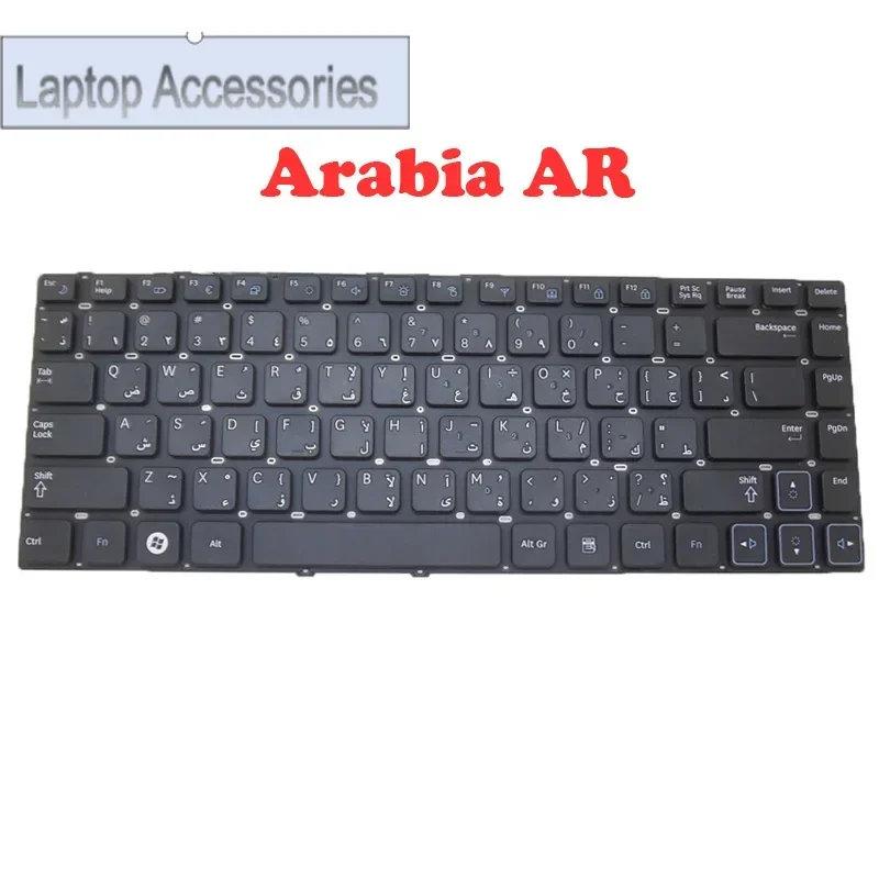 Фото HJ FBR BE AR ARFR Клавиатура для ноутбука Samsung RV411 RV413 RV415 RV420 RV409 E3415 E3420 Аравия Франция Бельгия Бразилия без Fra №2
