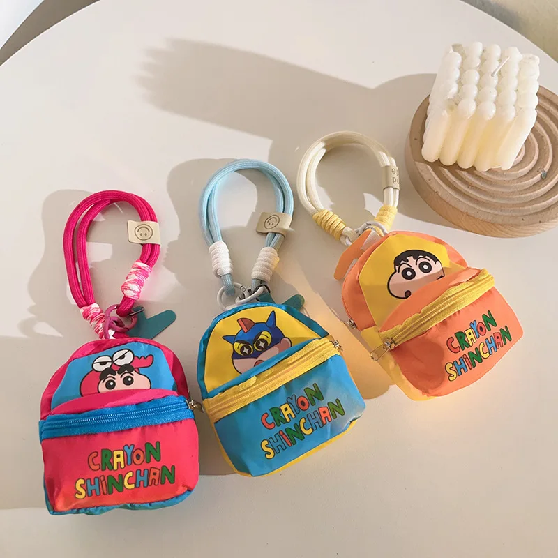 Кошелек для монет Kawaii Crayon Shin-chan Детский кошелек в стиле аниме мультяшный девушки