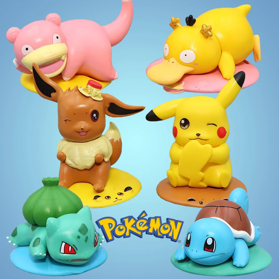 Фигурки покемона из м/ф Пикачу 6 шт.