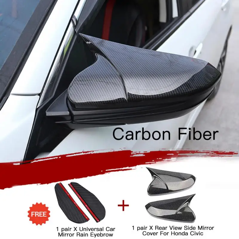 

Колпачки для бокового зеркала заднего вида для Honda Civic 10 2016-2020, 1 пара