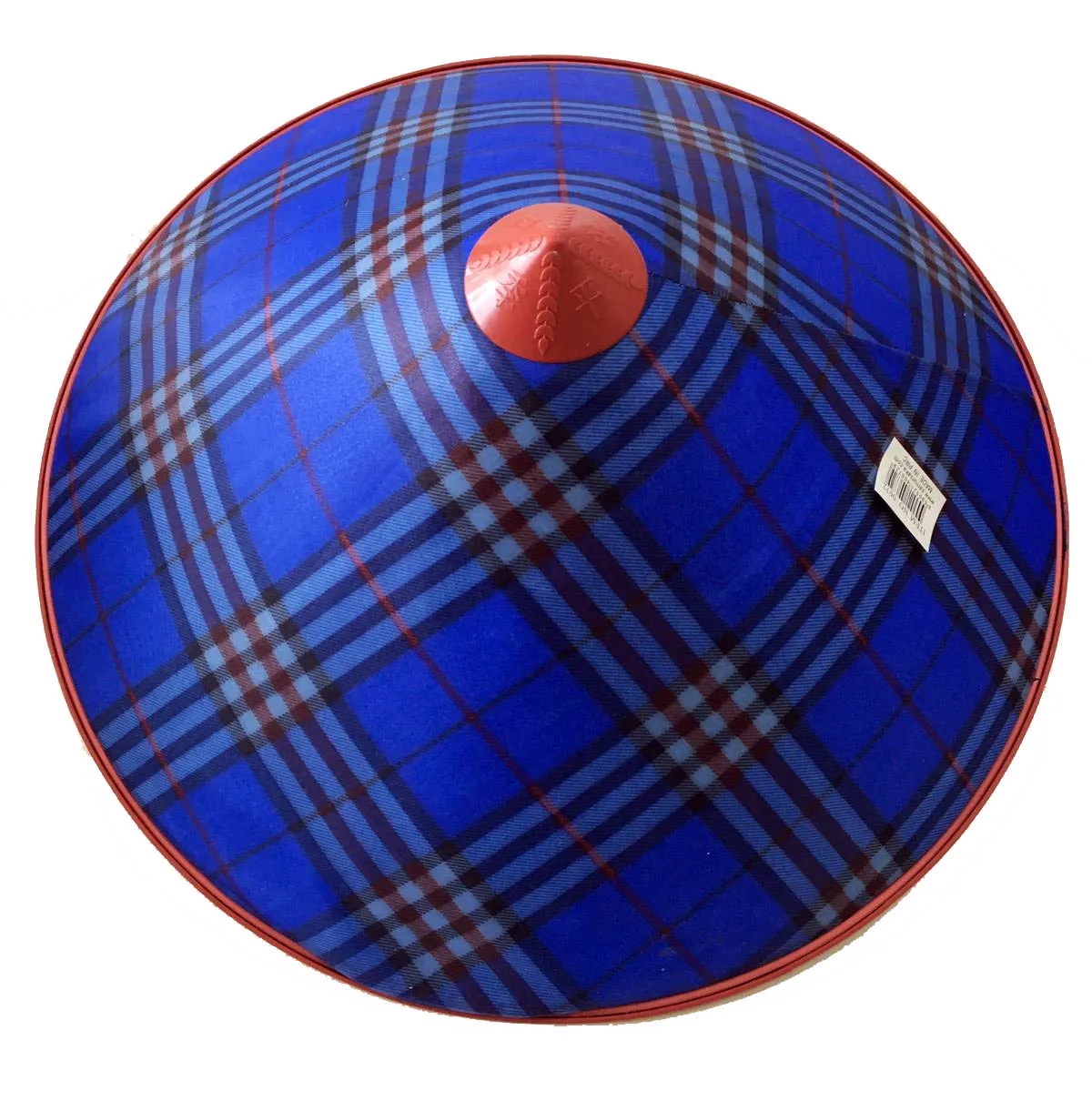 

Striped Satin Plated Blue Vietnam Hat Ergonomic Design Practical Products