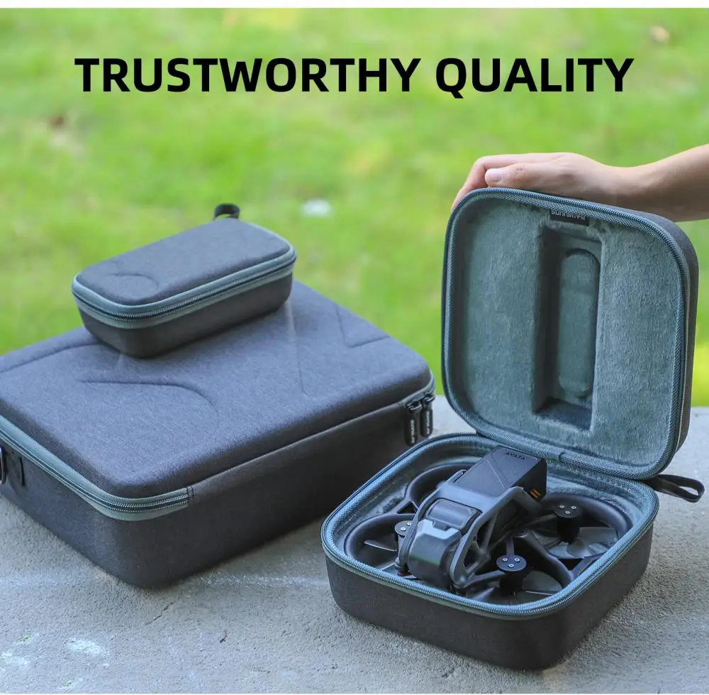

For Dji Avata Portable Travel Suitcase Handbag Storage Case Hard Carrying Box Durable For Dji Avata Drone Goggles2 Body Bag