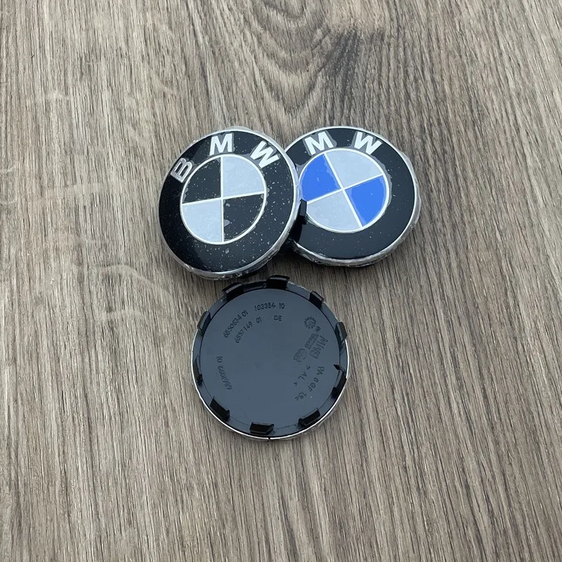 Колпачки центральной ступицы колеса BMW 4 шт. 56 мм/68 мм наклейки Автомобильные