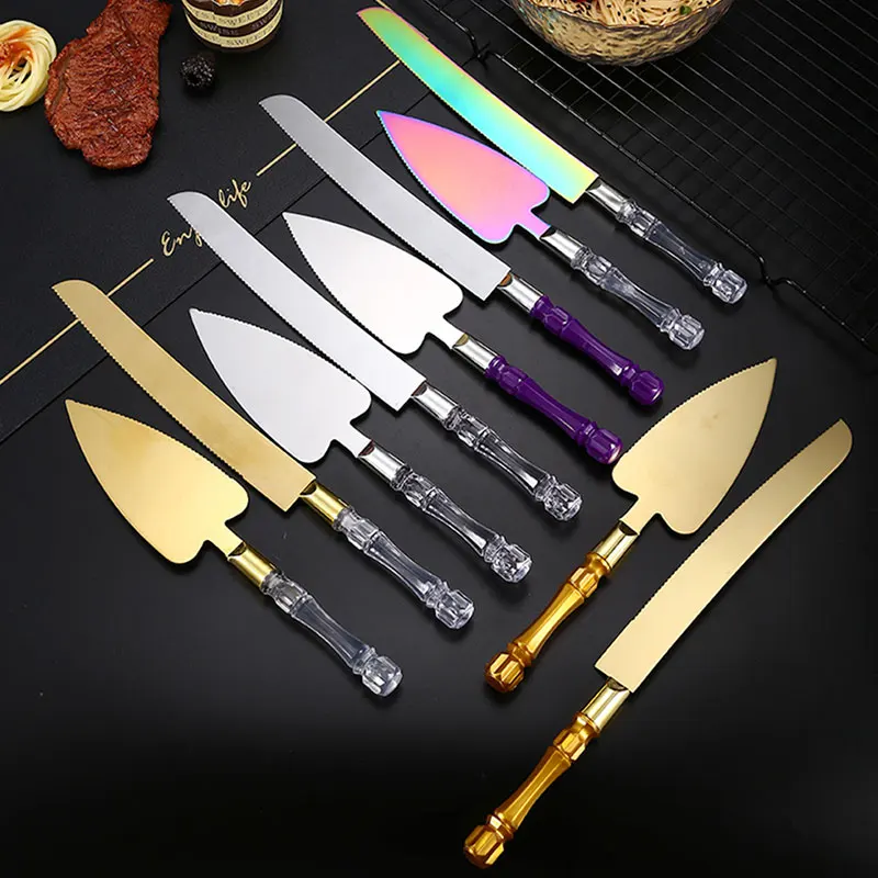 

Набор нож-лопатка для торта из нержавеющей стали, Кондитерские инструменты, лопатка для пирога, пиццы, сыра, лопатка, разделитель торта, ножи...