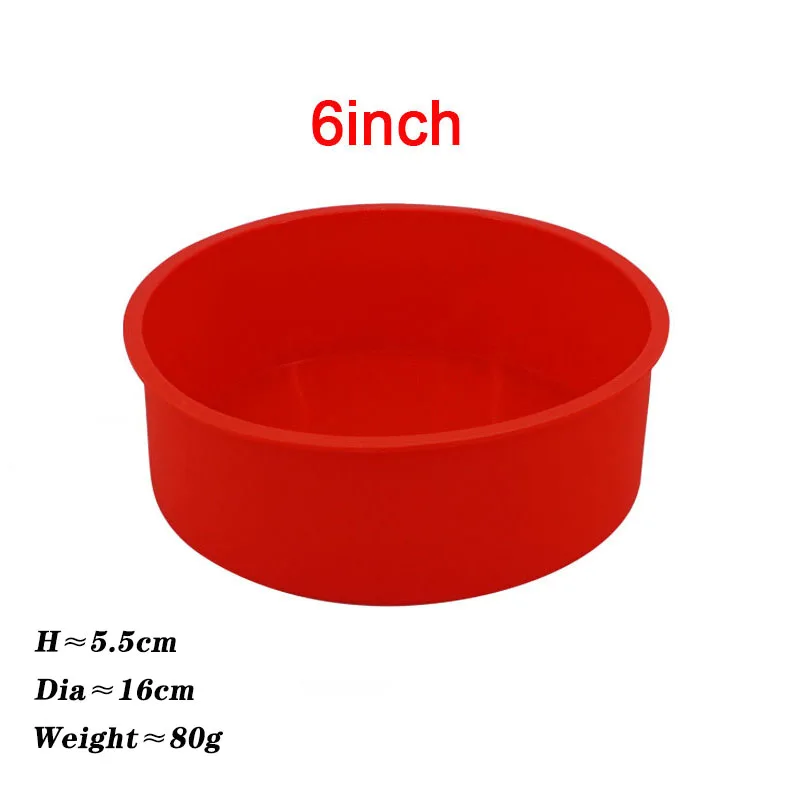 

Формы для кексов CHOOFUN, силиконовые, круглые, разные размеры