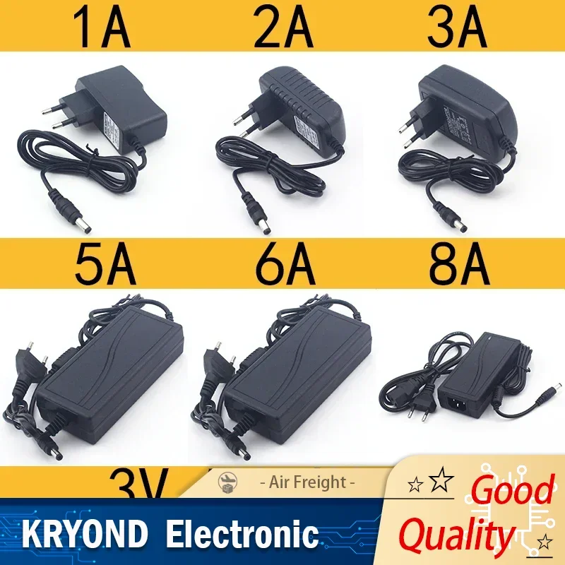 

ELEABC Универсальный адаптер питания 100-240В 3-24В