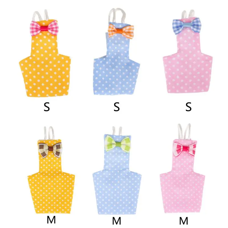 

Bird Diapers Flying Suit Polka Dot Bowtie Reusable Costume Hand Made Clothes